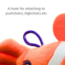 Laden Sie das Bild in den Galerie-Viewer, Gummee Plüsch Fishee Beißkumpel