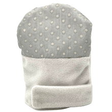 Load image into Gallery viewer, Gummee Mitts Anti scratch Teething Mittens 0+ Months Grey