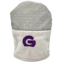 Laden Sie das Bild in den Galerie-Viewer, Gummee Mitts Kratzfeste Zahnungsfäustlinge, 0–3 Monate, Grau