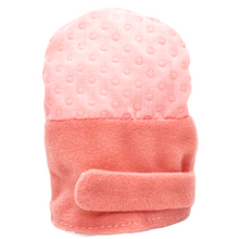 Load image into Gallery viewer, Gummee Mitts Anti scratch Teething Mittens 0+ Months Pink