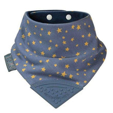 Load image into Gallery viewer, Gummee Ultimate Pack GG Yellow, Link N Teethe and Midnight Stars Bib