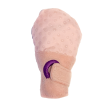 Laden Sie das Bild in den Galerie-Viewer, gummee mitts showing hook and loop closed to wrap around wrist
