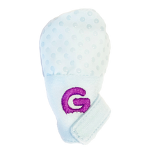 Laden Sie das Bild in den Galerie-Viewer, gummee mitts showing hook and loop closed to wrap around wrist