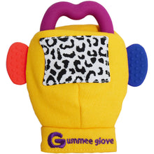 Laden Sie das Bild in den Galerie-Viewer, gummee glove teething mitten for babies teething ring set with silicone baby teether perfect for baby shower gift