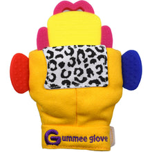 Load image into Gallery viewer, silicone gummee glove shaped teether can be fitted into all of our Gummee gloves