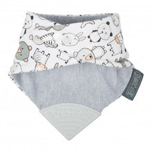 Laden Sie das Bild in den Galerie-Viewer, baby teething bib panda pals back