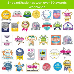 snooze shade push chair cover to protect from the sun awards
