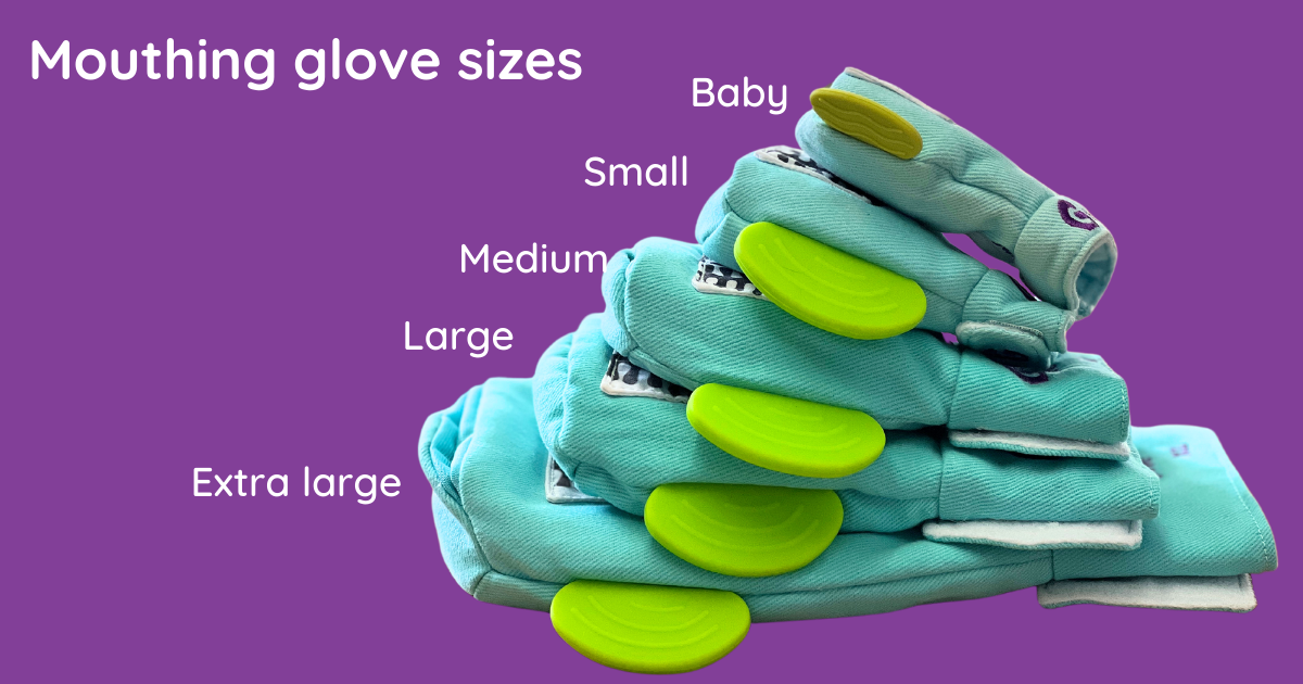 Protect hands from chewing and relieve sensory needs