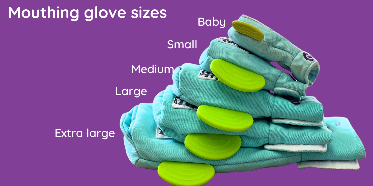 Protect hands from chewing and relieve sensory needs