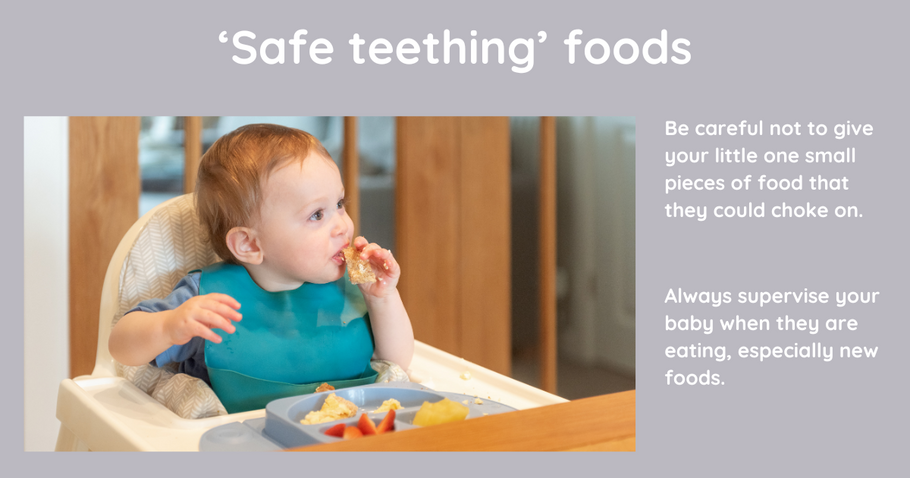 What foods Should I avoid giving to my baby while they are teething? Food Ideas for Teething Babies