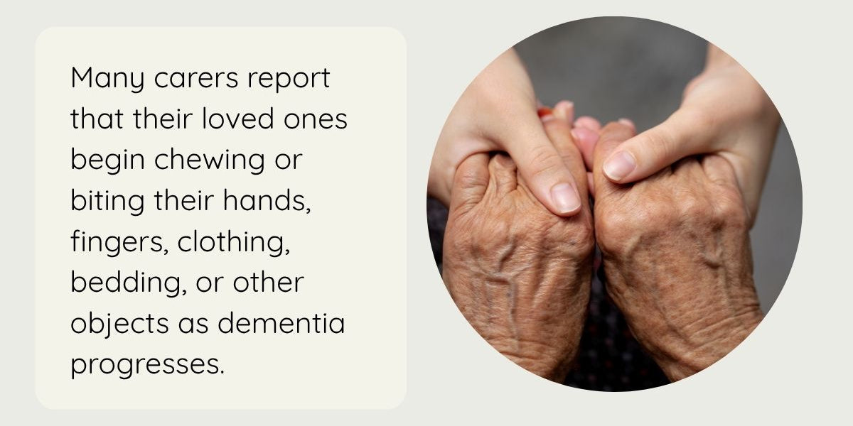 Why Mouthing Gloves Can Help People Living With Alzheimer's
