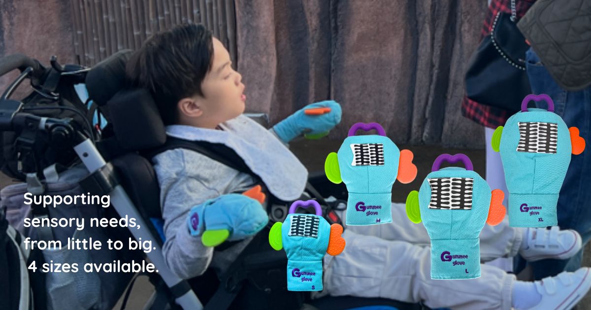 The Gummee Mouthing Glove: A Chewing Solution That Actually Stays On