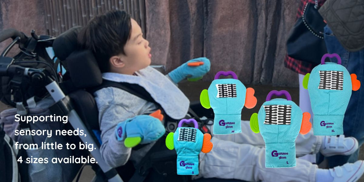 The Gummee Mouthing Glove: A Chewing Solution That Actually Stays On