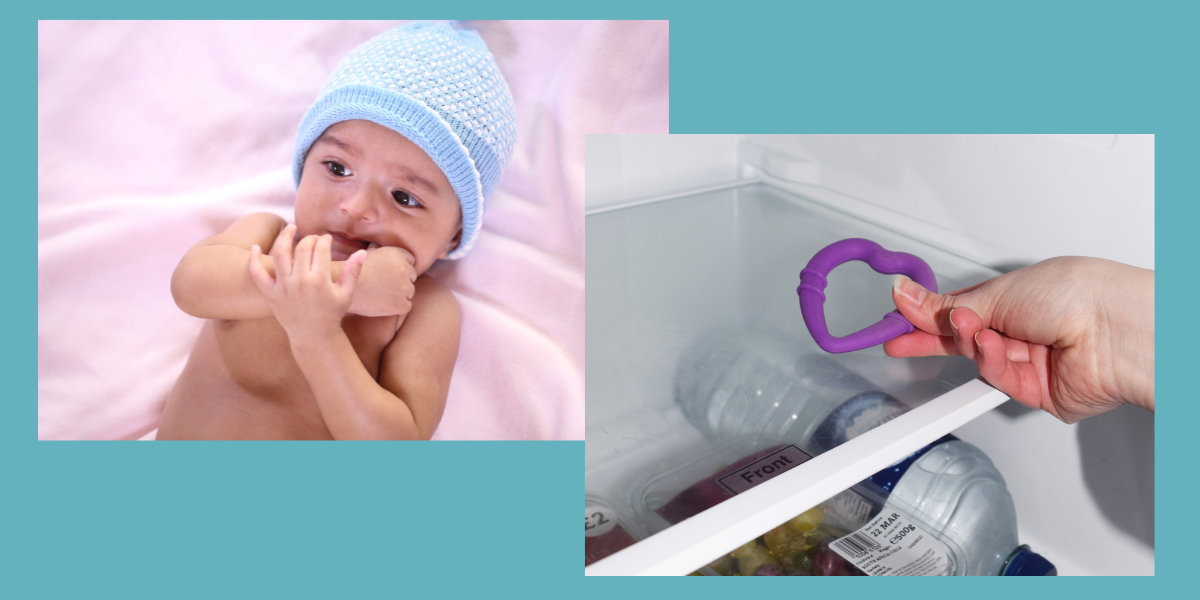 When should I give my baby teething toys