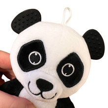 Load image into Gallery viewer, Gummee Linking Pack - Gummee Glove Pink, Link N Teethe and Plushee Panda