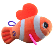 Load image into Gallery viewer, Gummee Plush Fishee Teething Buddy Toy
