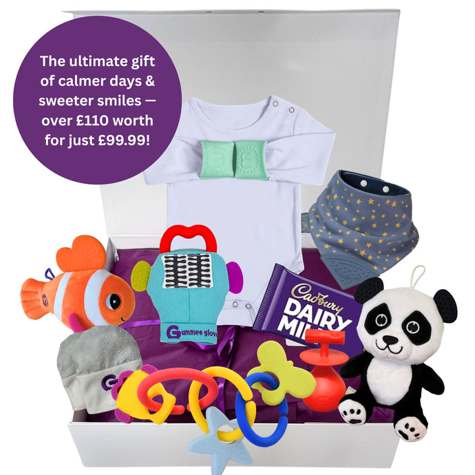Ultimate Teething Gift Box – (Includes Luxury Magnetic Gift Box & Ribbon)