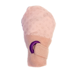 gummee mitts showing hook and loop closed to wrap around wrist