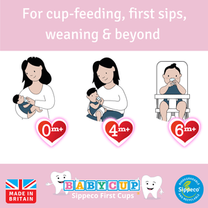 Babycup - Cups for Little Drinkers and helps with Teeth formation