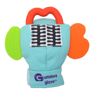 gummee glove teething mitten for toddlers teether chew mitt