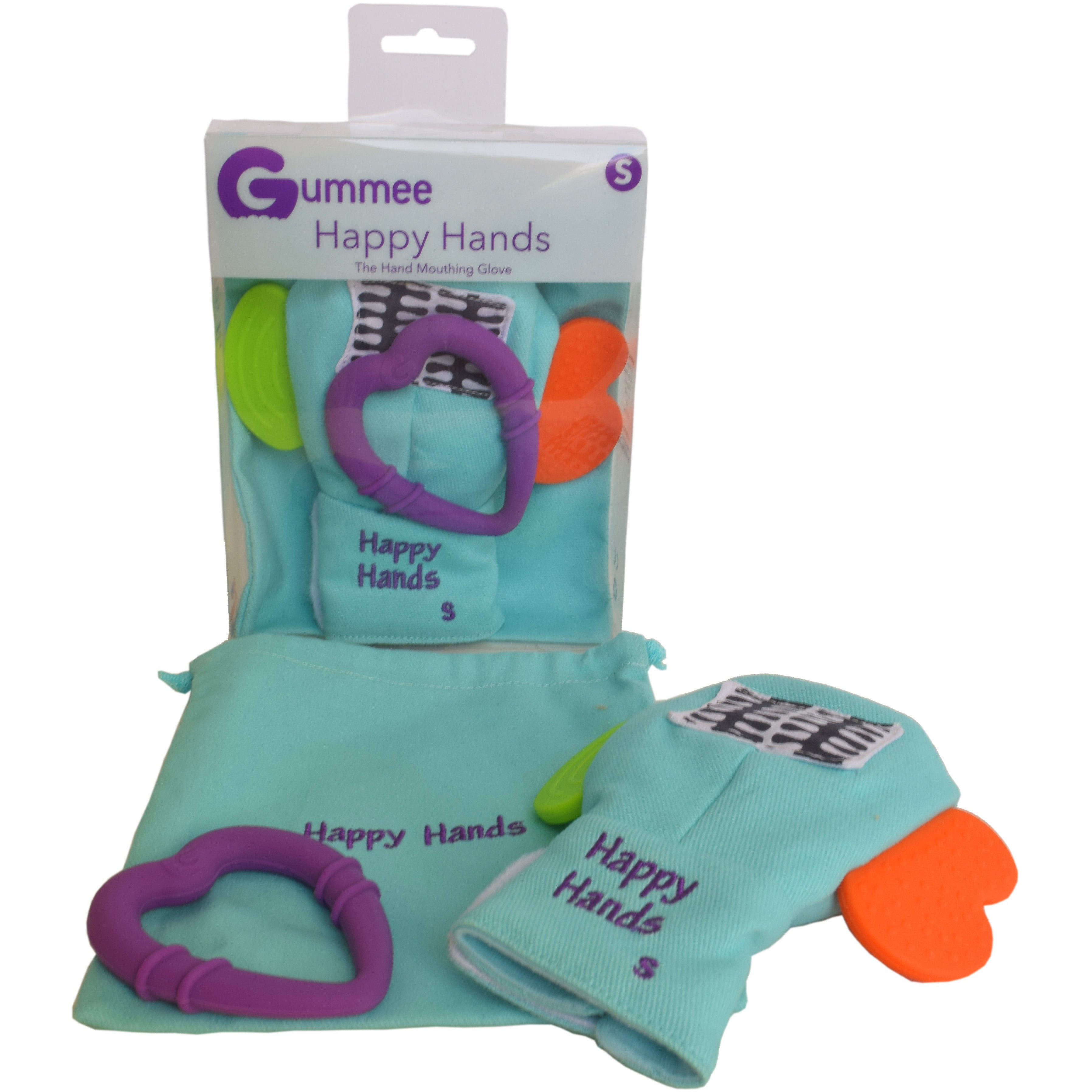 Gummee mouthing gloves for additional / special needs for any child that bites their hands