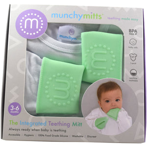 teething mitten babygro in packaging