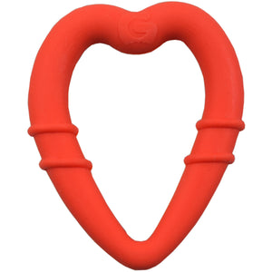 detachable silicone heart teething ring for young teethers pain relief for teethers
